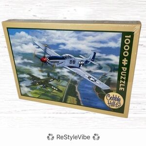 Cobble Hill Puzzle 1000 Escort to Oshkosh Planes NIB Sealed